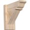Ekena Millwork Traditional Traditional Smooth Outlooker, Douglas Fir, 5 1/2"W x 12"D x 12"H OUT06X12X12TRA01SDF - alternate 1